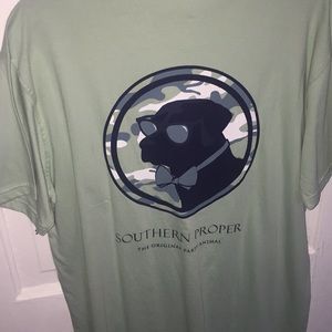 UNISEX Silt green southern proper T shirt